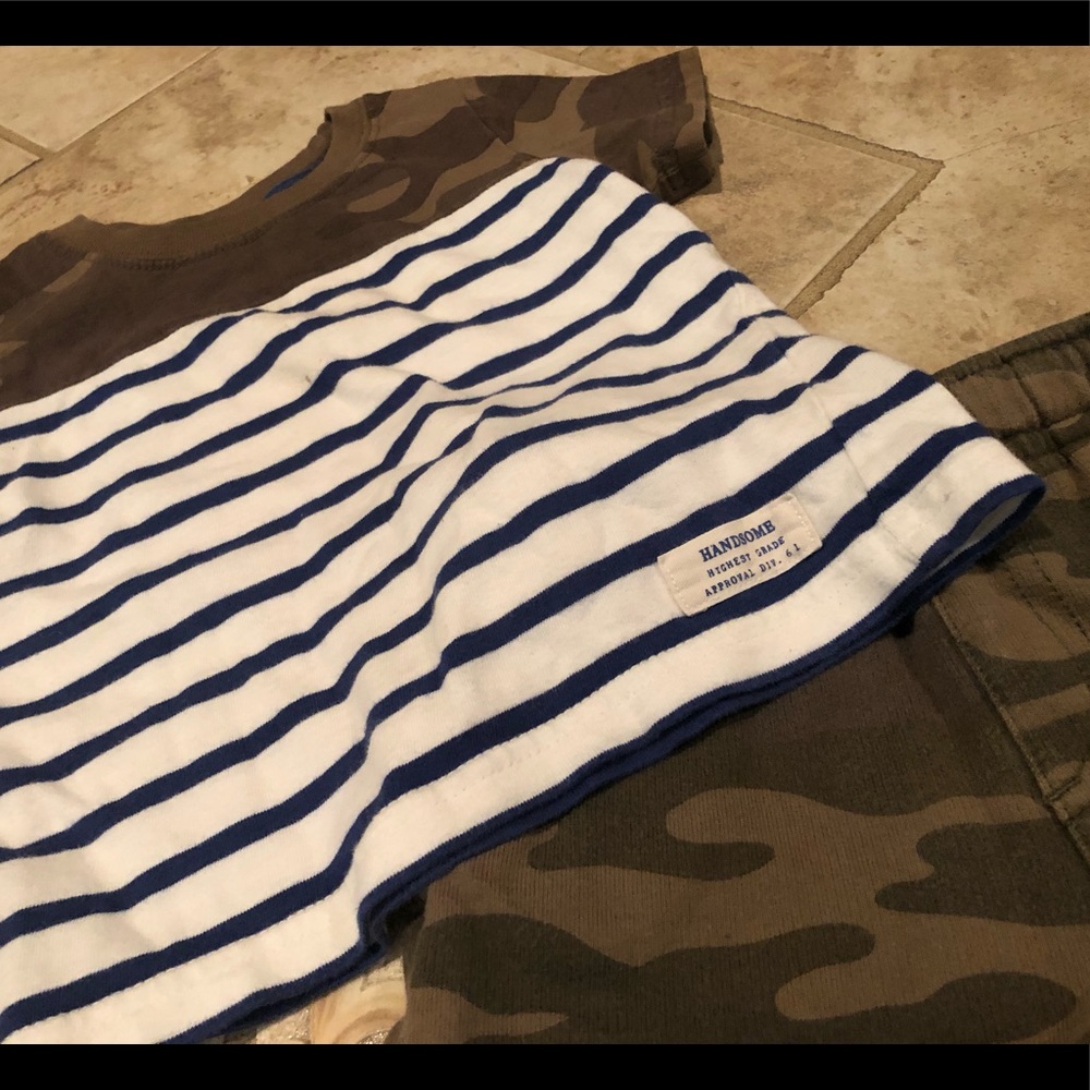 Shirt and short camo set